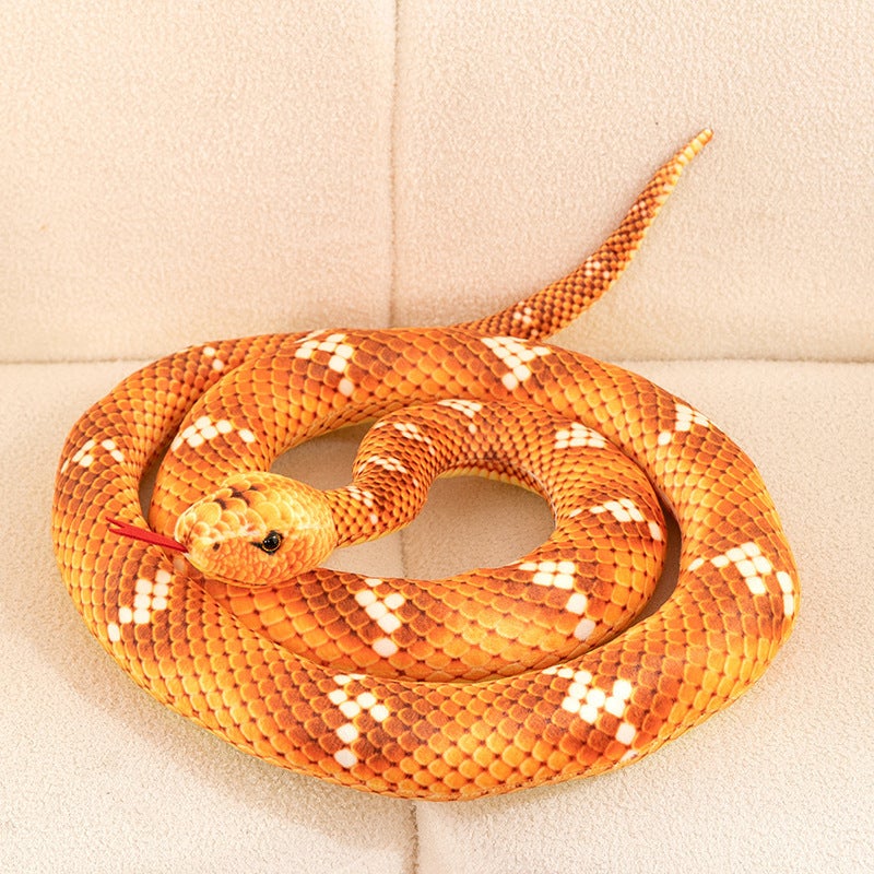 Realistic Snake Plush Toy 3D Print, Long, 200-300cm - Image 3