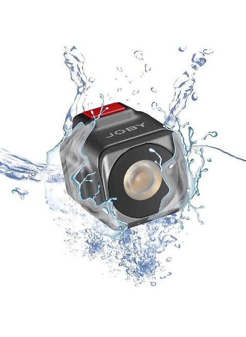 JOBY Beamo, Mini LED Light for Smartphone and Mirrorless Camera - Compact, Magnetic, Bluetooth, Waterproof, for Vlogging, Photo and Video Content Creation