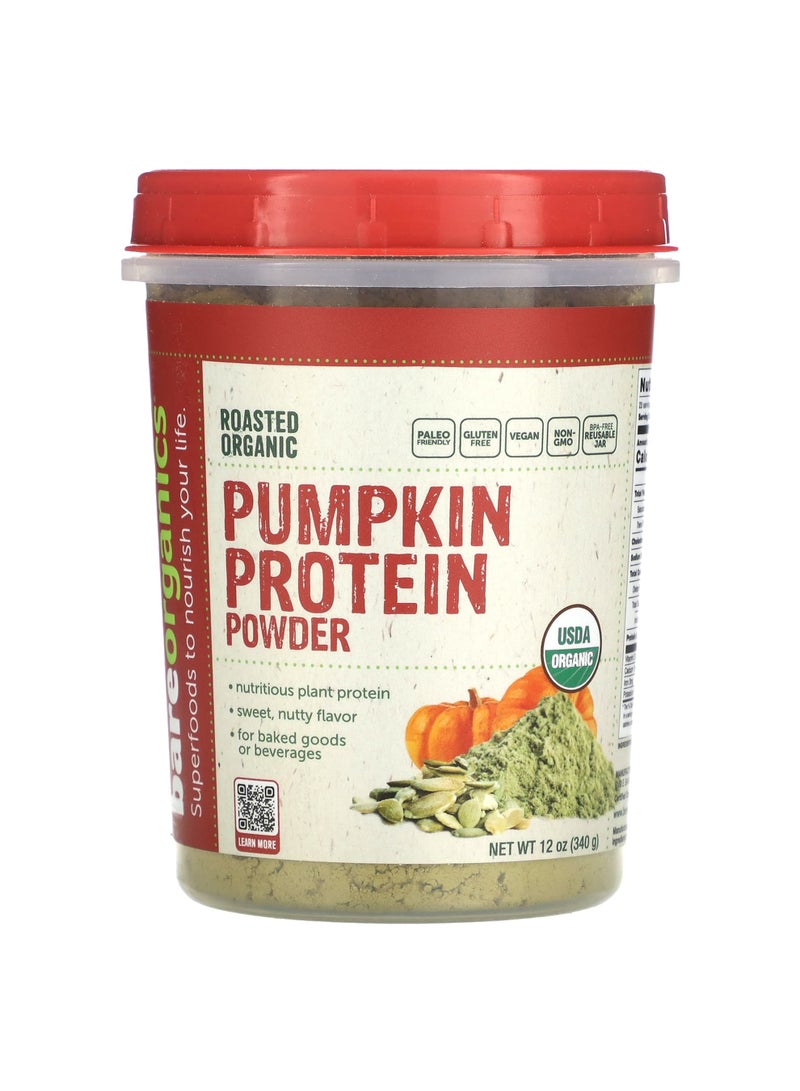 Roasted Organic Pumpkin Protein Powder, 12 oz (340 g)