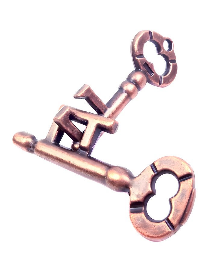 MAGIKON Traditional Brain Teaser, Classical Puzzle Magic Toy (Keys) - Image 1