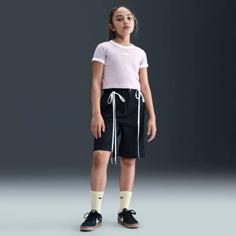 Nike Kids' Sportswear Cropped T-Shirt