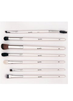 MARBLE Eye and Brow Brush Set - 7 Pieces  - Image 2