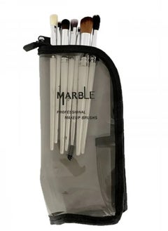MARBLE Eye and Brow Brush Set - 7 Pieces  - Image 4