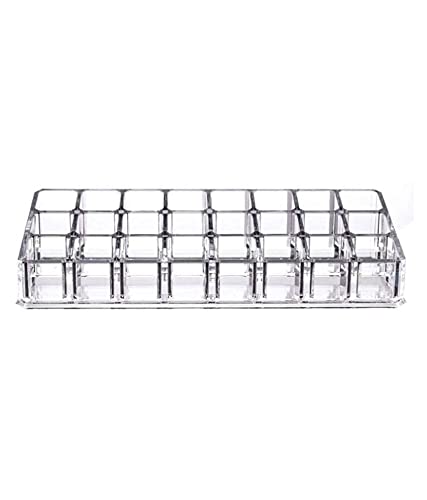 EBOFAB Multi-Purpose Lipstick Holder Display Stand Organiser with // 24 Section (Multicolor) Plastic, Cosmetics - Image 3