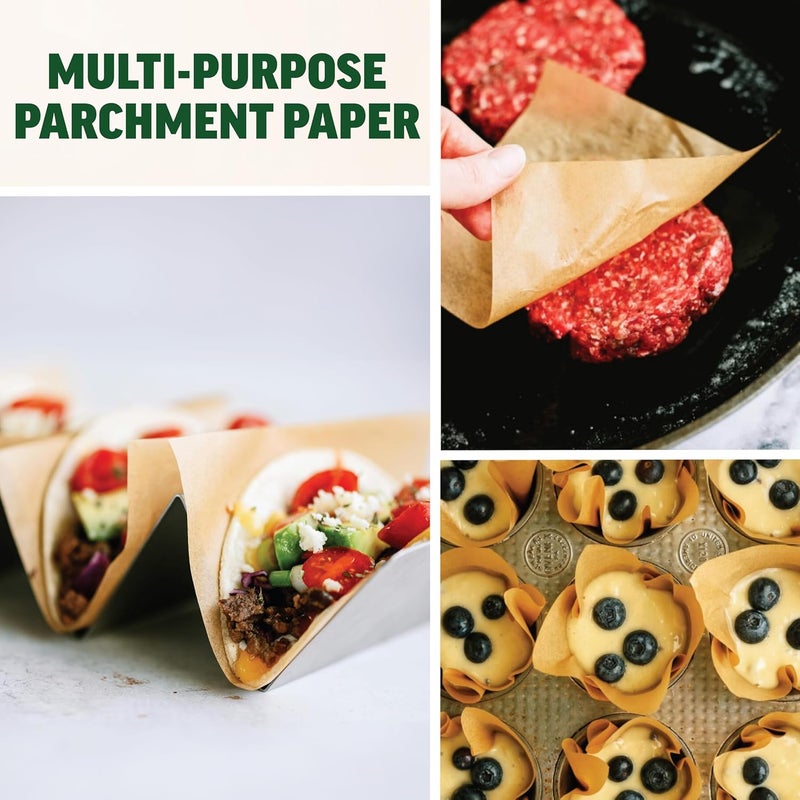 Zenlogy 6x6 Parchment Paper Squares (200 sheets) - Unbleached, Non-stick, Pre-cut Parchment Paper Ideal for Candy Wrappers, Dessert Paper Liners, Freezing and Storing, Separating, and Diamond Painting - Image 5