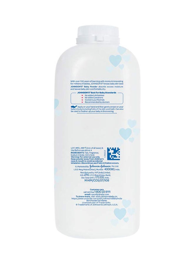 Johnson's Clinically Proven Mildness And Hypoallergenic Baby Daily Care Powder for Delicate Skin, 500g - GI24010250 - Image 2