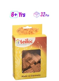 Teifoc Brick Construction Toys - TEI 906601 - Set Of Bricks - 6+ Years - 32pcs  - Image 1