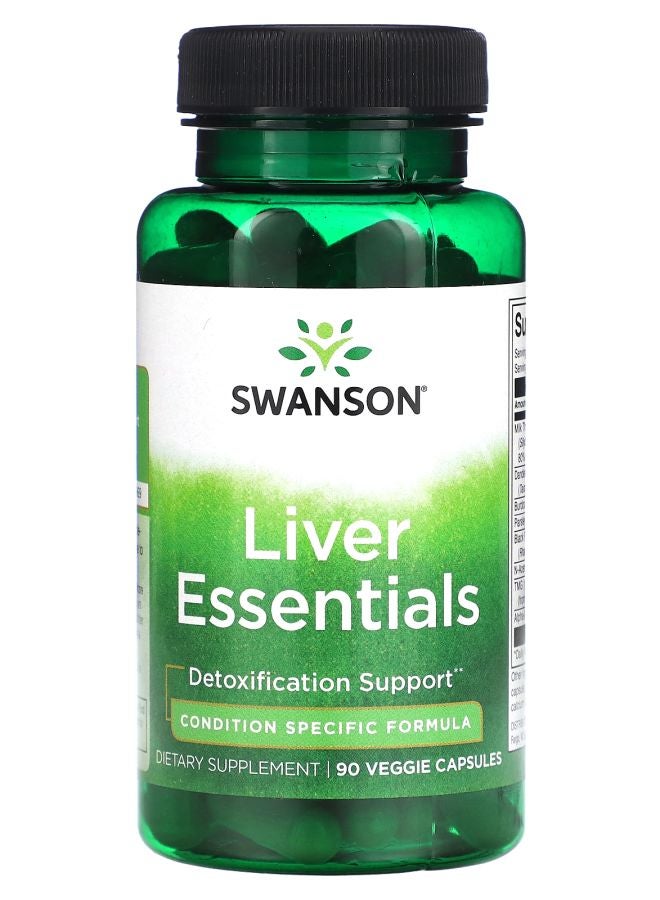 SWANSON Liver Essentials 90 Veggie Capsules