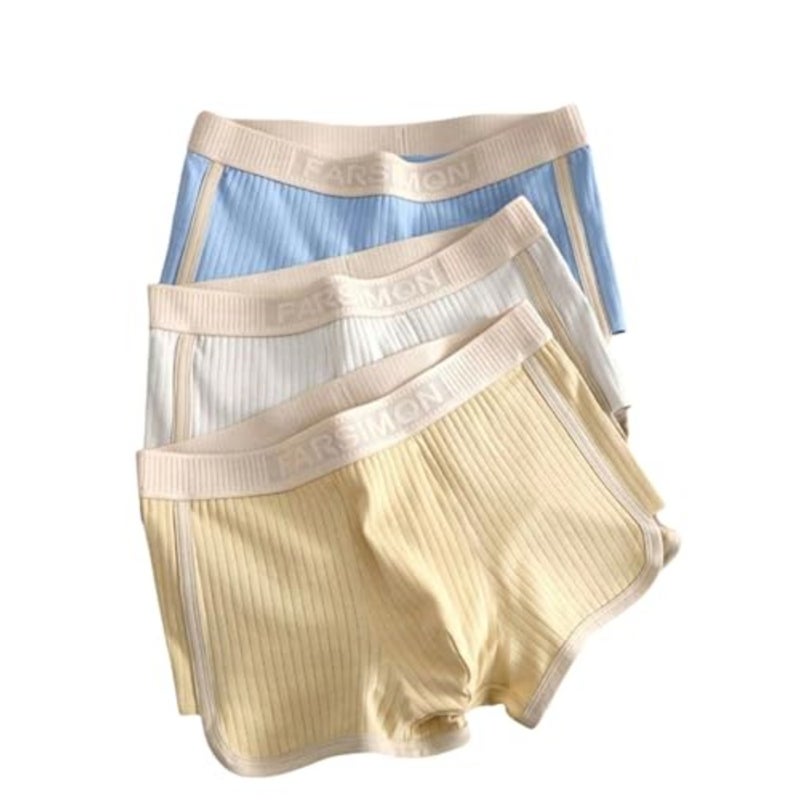 SOLY HUX Men's Boxer Briefs 3 Packs Trunks Mid Rise Underwear Stretchy Knitted Panties - Image 1
