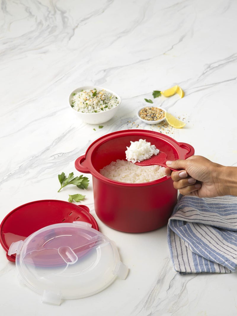 GoodCook Goodcook Microwave Baking Heating Tools, Red  - Image 2