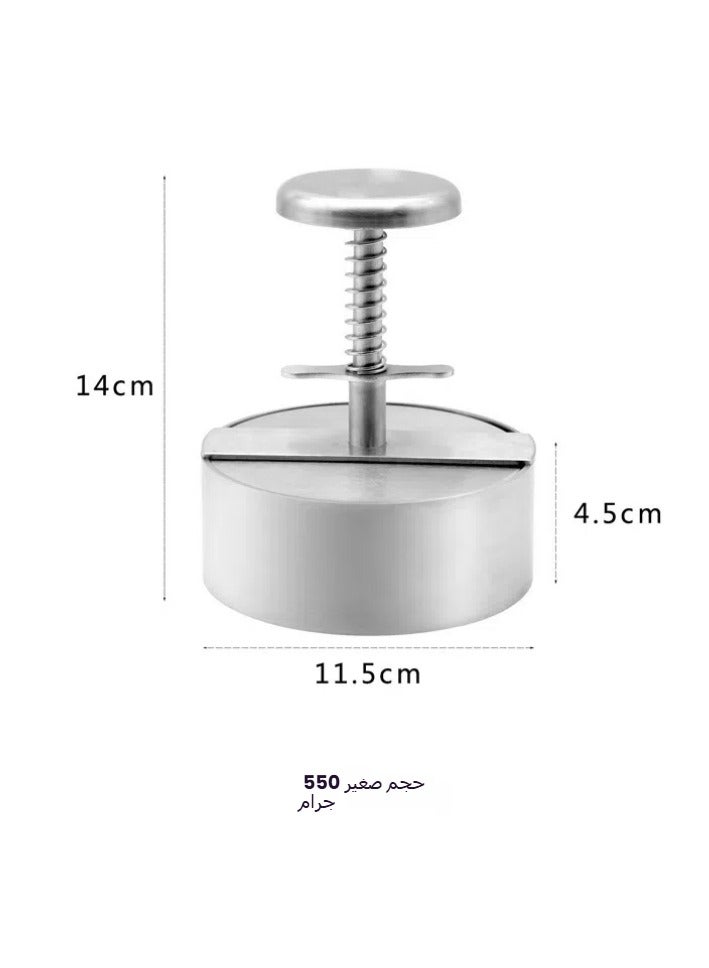 عام همبرغر اللحوم الصحافة 304 الفولاذ المقاوم للصدأ اللحوم الصحافة كعكة الصحافة همبرغر اللحوم فطيرة مصبوب اللحوم العفن المطبخ - Image 5