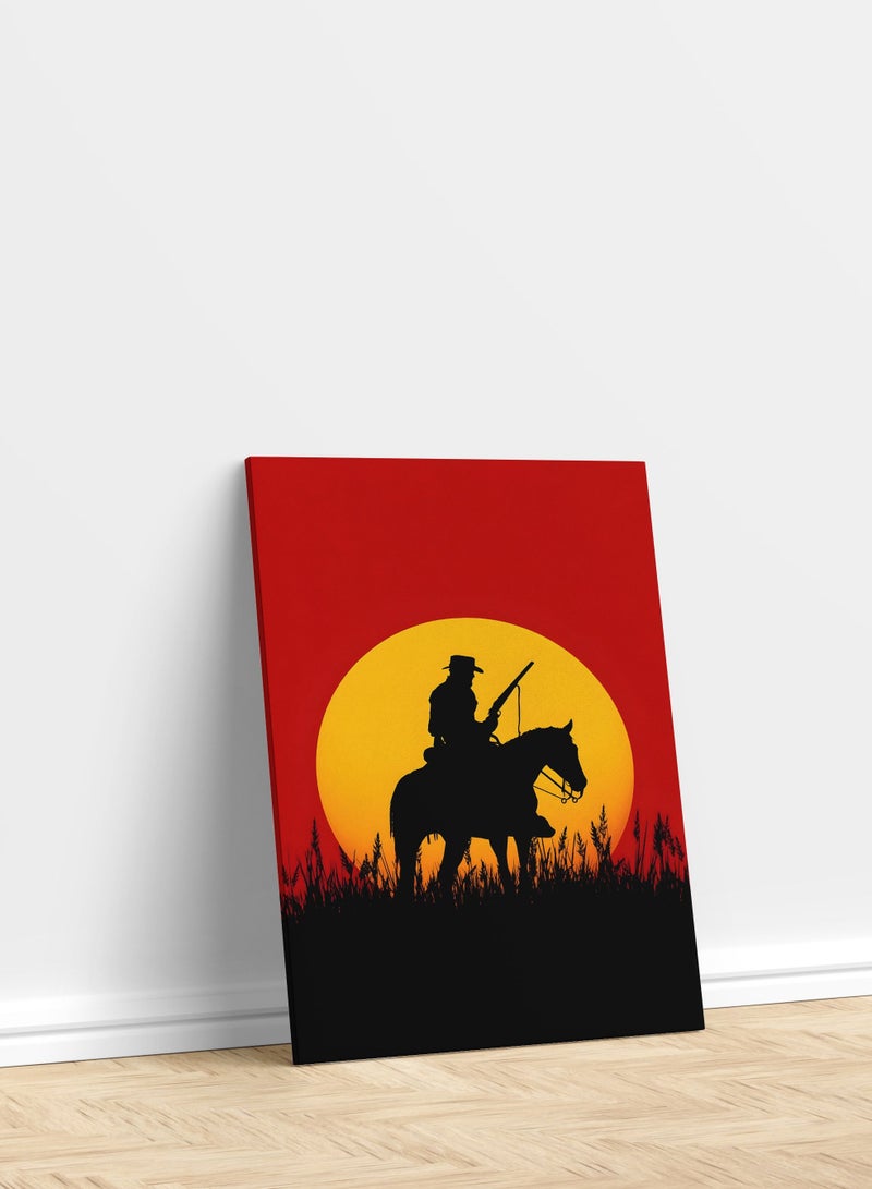 MODCLASS Wall Art Printed Frame Red Dead Redemption  - Image 2