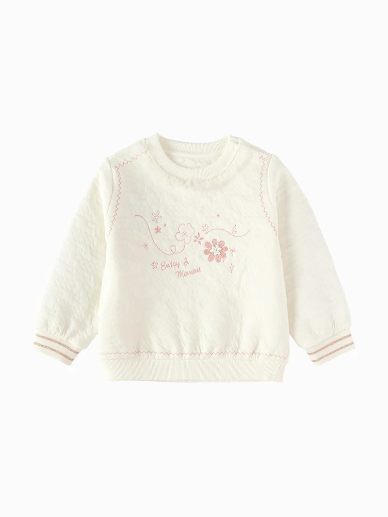 Balabala Toddler Girl Round neck sweatshirt