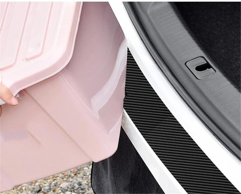 Vuzmode Carbon Fiber Rear Bumper Protector for Nissan Tiida - Image 4
