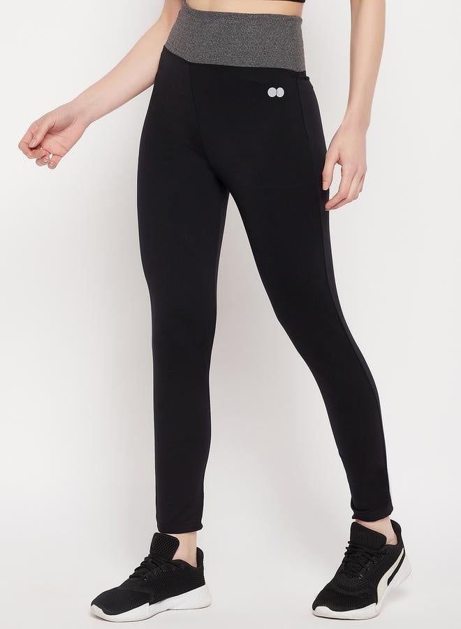 كلوفيا بنطلون ضيق بخصر مرتفع وطبعة - Image 4