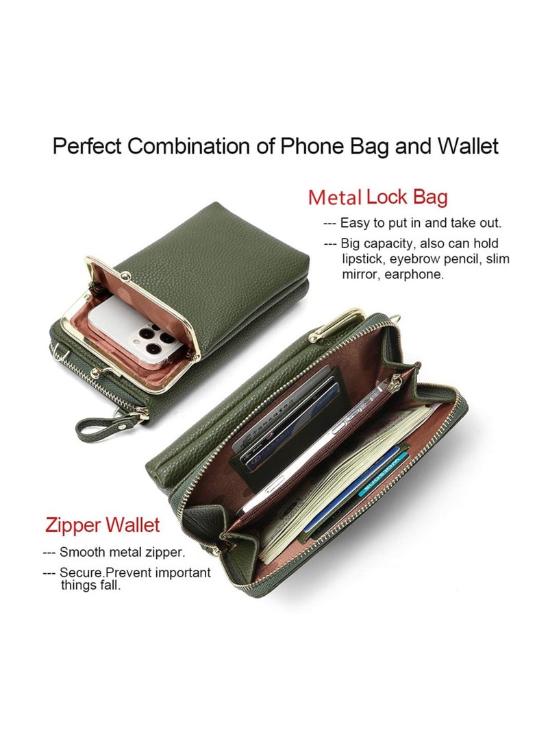 Excefore Small Crossbody Phone Bag for Women with Credit Card Slots - Image 2