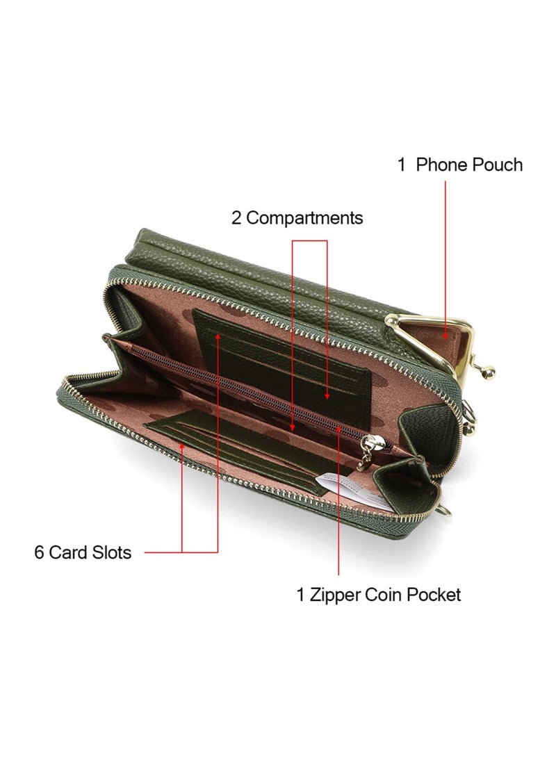 Excefore Small Crossbody Phone Bag for Women with Credit Card Slots - Image 5