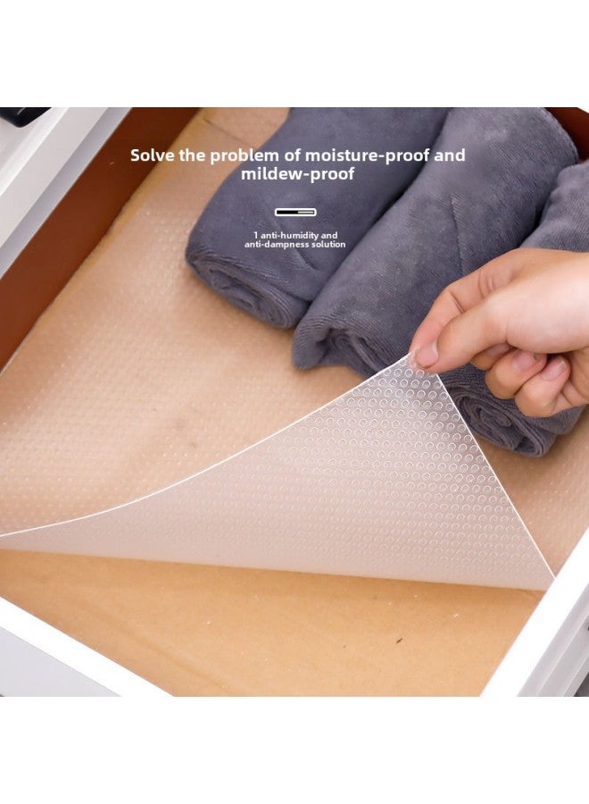 Kitchen Waterproof Oil-proof Stickers Anti-rust Oil-proof Drawer Pad Paper Cabinet Moisture-proof Pad EVA Kitchen Cabinet Wardrobe Shoe Cabinet-Color:Food Grade Extra Thick ]-Specifications:30cm * 1.5 M - Image 4