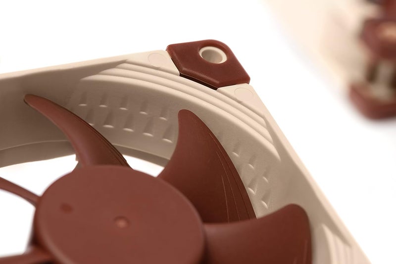 NOCTUA مروحة نوكتوا NFA8 PWM الهادئة الممتازة 4Pin 80mm بني - Image 5