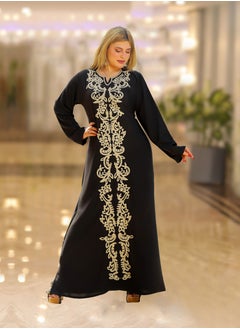 جلابية قطن مصري مطرزة