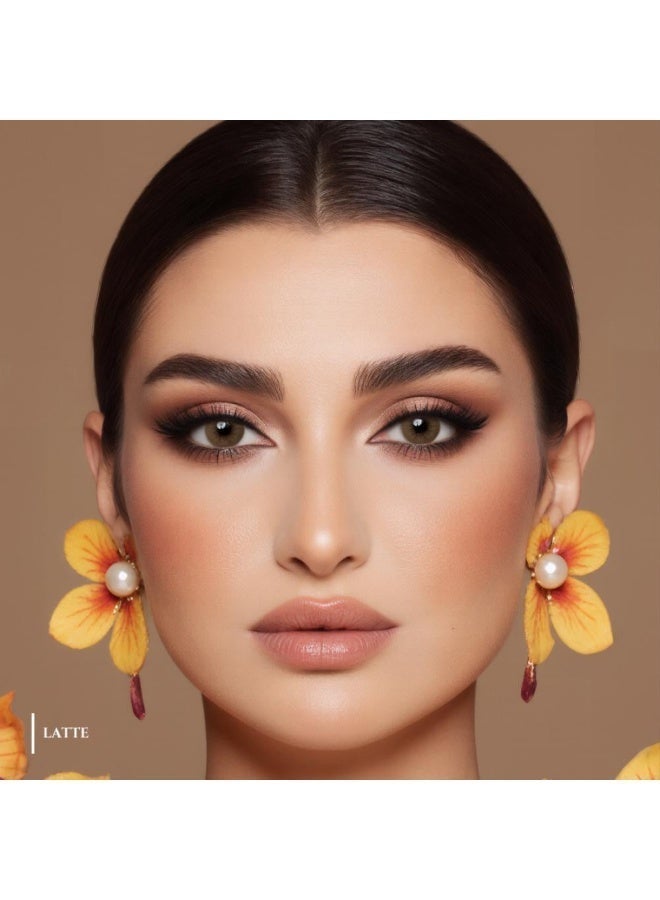 LensMe Colored lenses, Color Latte, One Day lenses, plano/zero-power - Image 2