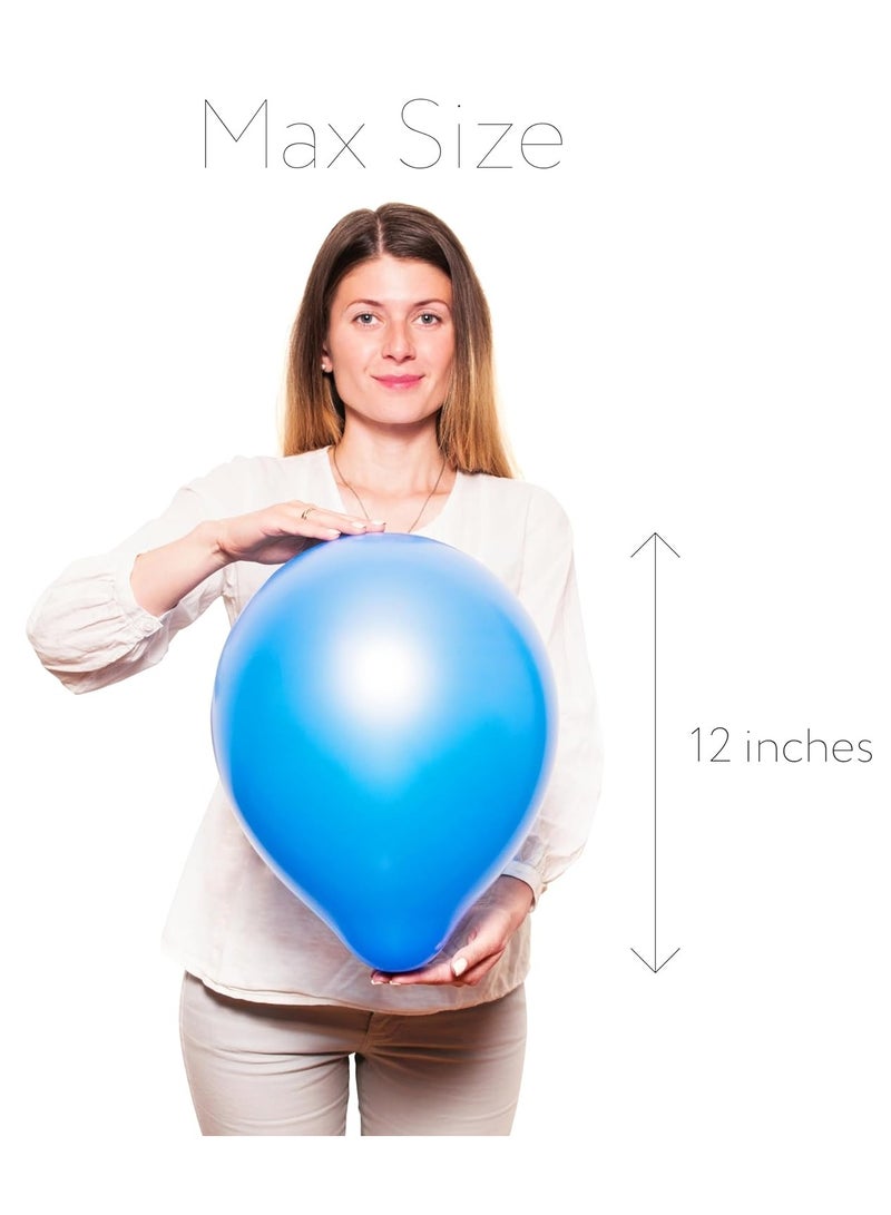 VIO 100 Piece 12 Inch Assorted Colors Rainbow Latex Balloons Bright Color Balloons for Happy Birthday Baby Shower Wedding Anniversary Birthday Party Graduation Special Celebrations Events Balloons for Garland and Balloon Arch of 100 Balloons Bright Shiny Colorful Balloons for Helium or Air Use Colorful Party Decorations Essential Party Supplies - Image 5