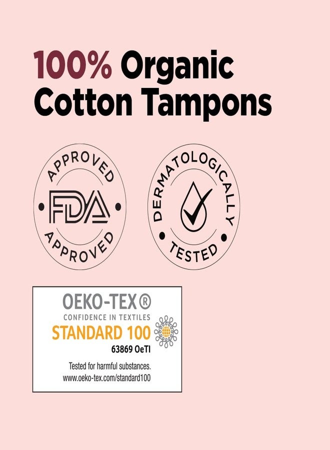 PEESAFE Pee Safe 100% Organic Cotton Tampons (Pack Of 16, Super) | For Heavy Flow | Comfortable & Stain-Free Experience | Fda Approved - Image 4