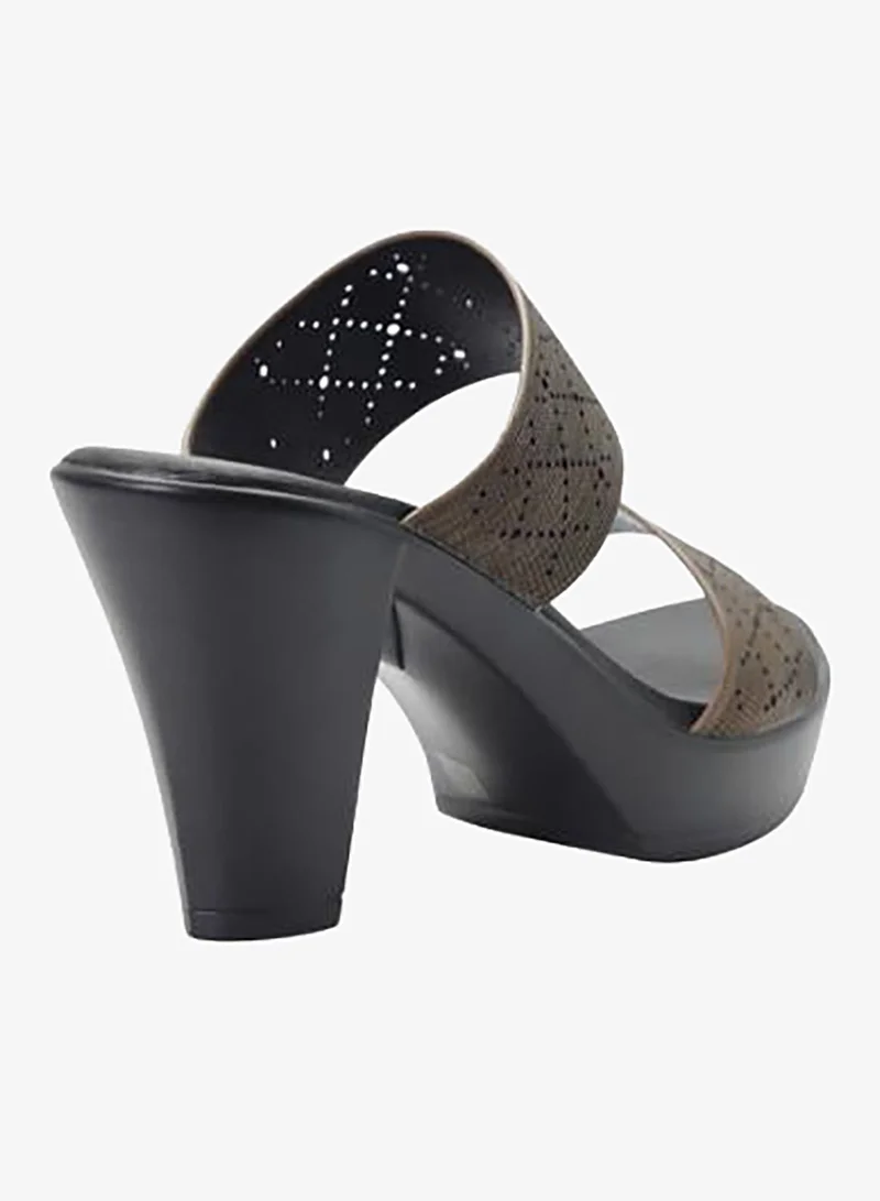 Michelle Morgan Brown 092-3060 Michelle Morgan Ladies High Heel Sandals 514RC513 Brown for Women | Best Price UAE