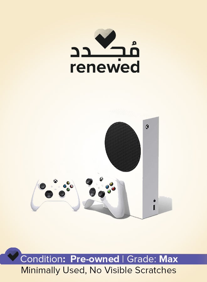 Microsoft Renewed - Xbox Series S 512 GB Digital Console With Extra Wireless Controller - White - Image 1