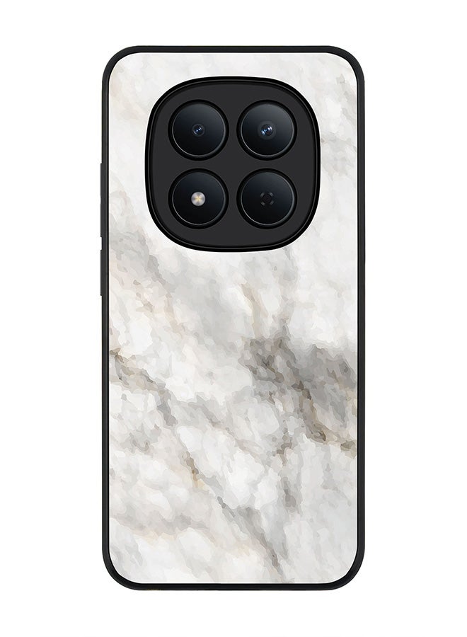 Stylizedd For Xiaomi Redmi Note 15 Pro 5G Case,Slim fit Camera Protection, Shockproof Thin Phone cover  - Marble Print Beige Grey - Image 1