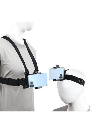 Universal Chest Harness and Head Strap Kit for POV and VLOG Videos  Compatible with iPhone Samsung GoPro Hero 5 to 9 Action Cameras and Cell Phones  Ideal for Video Shooting Accessories - pzsku/ZF193809A9D07D13DA9D4Z/45/_/1691227938/871aa62f-22d2-48f5-b7a4-0035c8b250bf