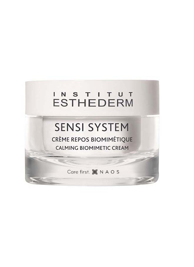 INSTITUT ESTHEDERM - Sensi System Calming Biomimetic Cream 50ml - Image 1
