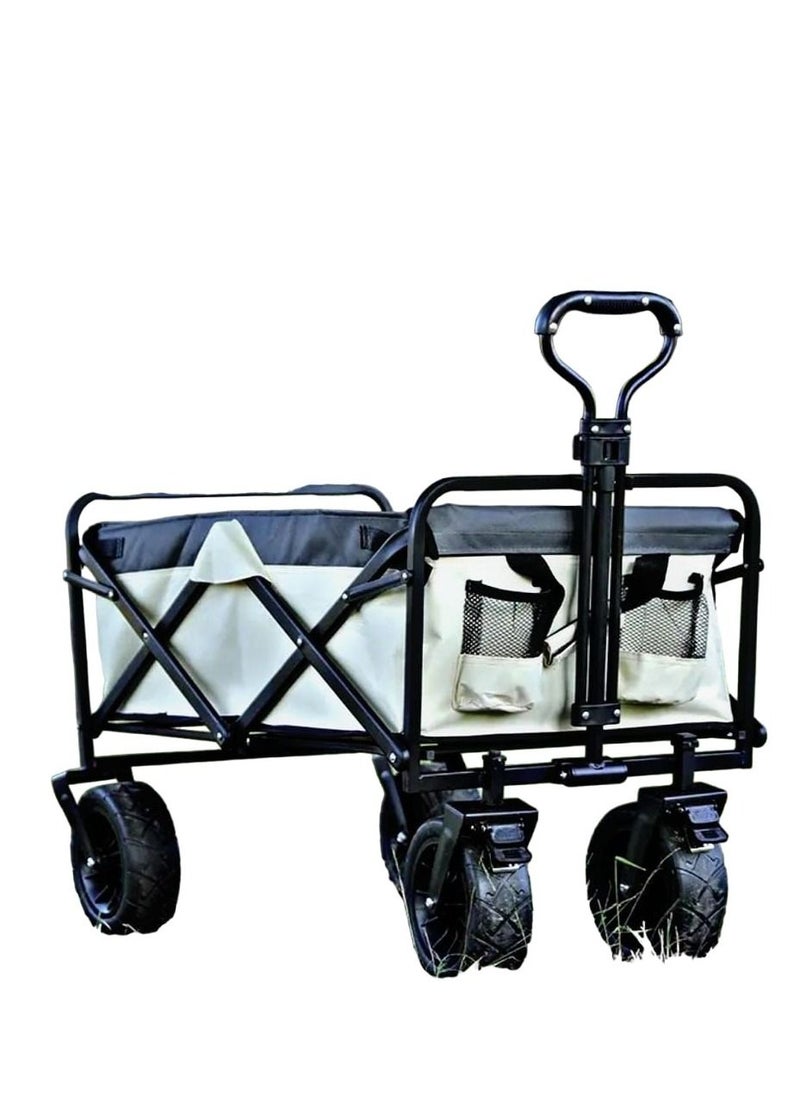 Generic - Trolley for transporting items equipped with rubber wheels that move smoothly - Image 1