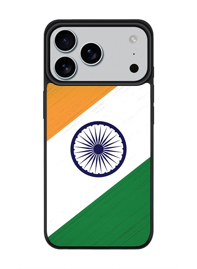 Stylizedd iPhone 17 Pro Max Case, [Compatible with MagSafe] Slim Magnetic cover Phone Case iPhone 17 Pro Max -Flag Of India - Image 1