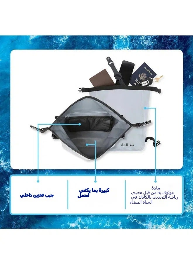 general Outdoor Waterproof Dry Bag Waterproof Tote Bag Universal Backpack Waterproof Bag is Suitable for Outdoor Sports Camping - Image 4