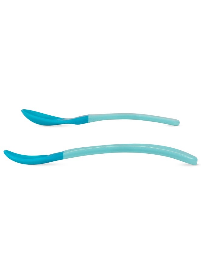 Baboo - Heat Sensitive Spoons - Lagoon Fiesta - +4m - 2pc - Image 1