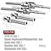ARRCat Stainless Steel Rear Drive Shaft CVD for 110 Rustler VXL 4X4 2WDStampede VXL 4X4 2WDHoss VXL 4X4 2WDSlash PlatinumUltimateVXL 4x4 2WD RC CarARRCat Upgrades Part - Image 3