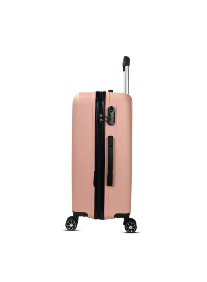 Eagle Express 3-Piece Defender Telescopic Handle ABS Hard Luggage Set Pink 76 x 30 x 49 cm 300100 - Image 4