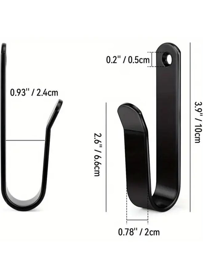 Black Metal Wall Mounted Snowboard Skateboard Rack Horizontal Display Stand - Image 4