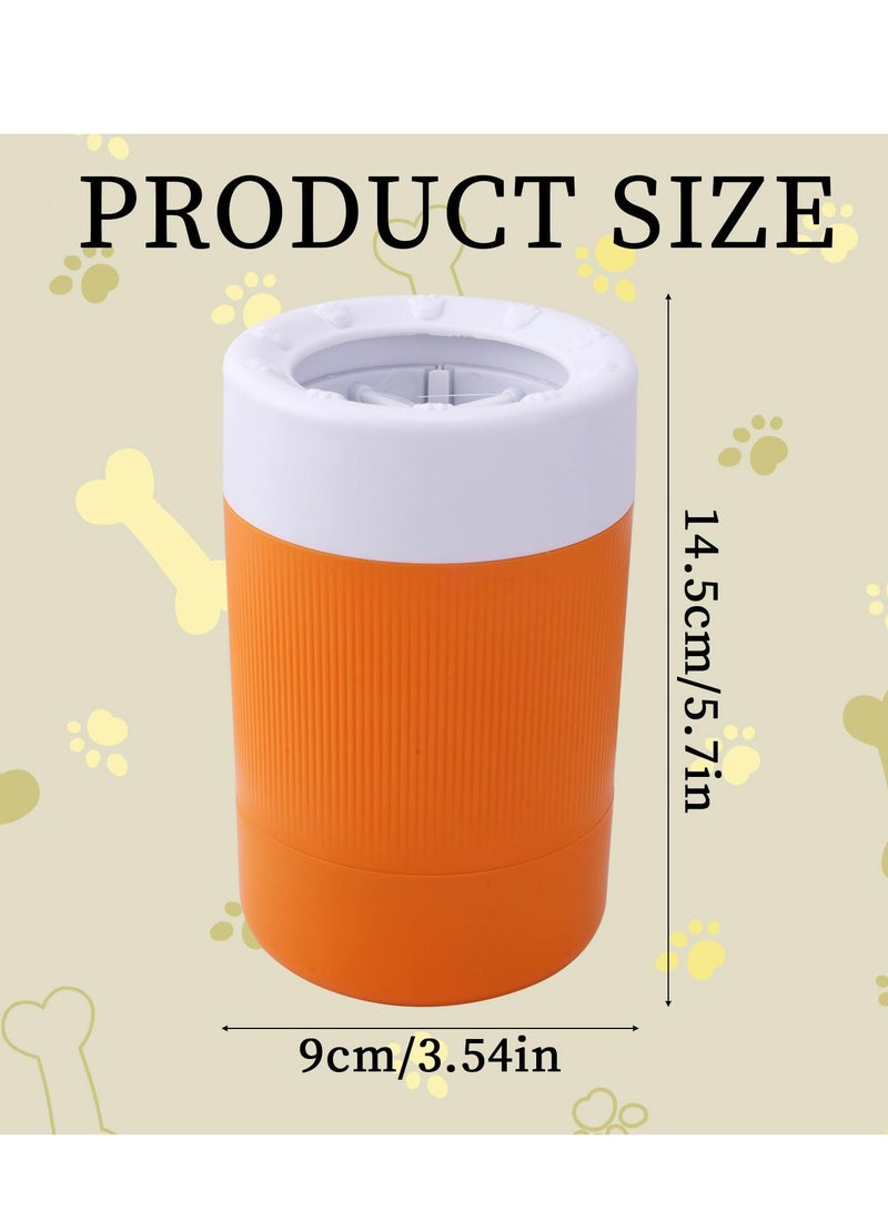 Pet Foot Washing Cup, Portable Pet Foot Washer with Soft Brush Muddy Dog Paw Cleaner for Dogs/Cats Feet Cleaning Tool - Image 3