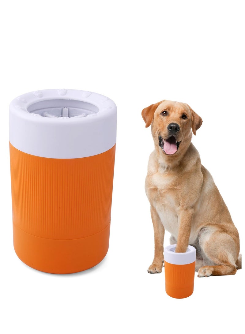 Pet Foot Washing Cup, Portable Pet Foot Washer with Soft Brush Muddy Dog Paw Cleaner for Dogs/Cats Feet Cleaning Tool - Image 2