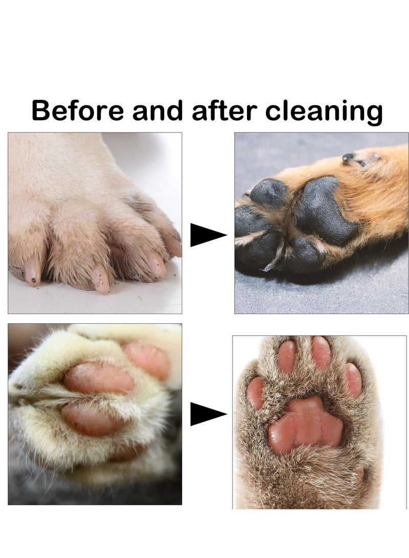 Pet Foot Washing Cup, Portable Pet Foot Washer with Soft Brush Muddy Dog Paw Cleaner for Dogs/Cats Feet Cleaning Tool - Image 5