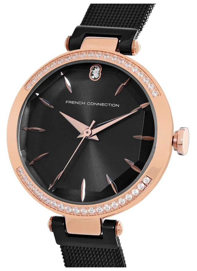 French Connection French Connection Analog Black Dial Women's Watch-FCP21BRGM