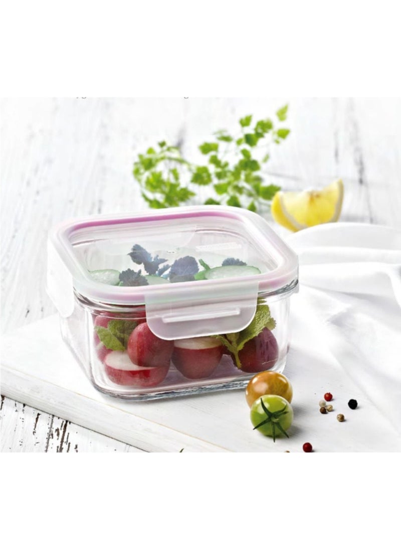 Glasslock 4 Pieces Square Glass Storage Container 4 Pieces Square  - Image 5