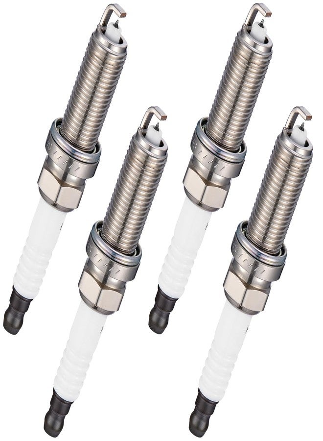 BDFHYK 91215 Double Iridium Spark Plugs Compatible with Nissan 2011-2017 Juke, 2016 Murano, 2014-2015 Pathfinder.Compatible with INFINITI 2014-2017 QX60 Replacement for XP5683 DILKAR7C9H Set of 4 - Image 1