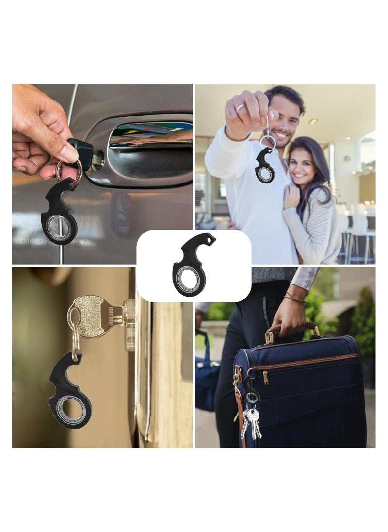 RATSAW - Keychain Spinner Multifunctional Portable Fidget Spinning Toy Newfangled Coping with Stress Rotating Key Ring Boutique Simple Key Accessories Gift for Finger Exercise - Image 1