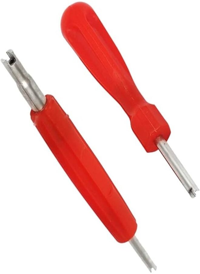 Generic - Lantee 2-in-1 Tire Repair Tool Set with Valve Core Removers and 100 Replacement Valve Stem Cores - Ideal for Cars, Trucks, Motorcycles, and More - Image 1