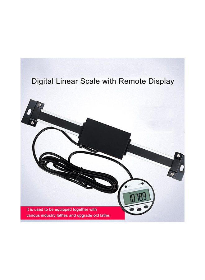 Multi-Functional Digital Readout Linear Scale With Remote Black 76.50X4.00X7.00cm - Image 2