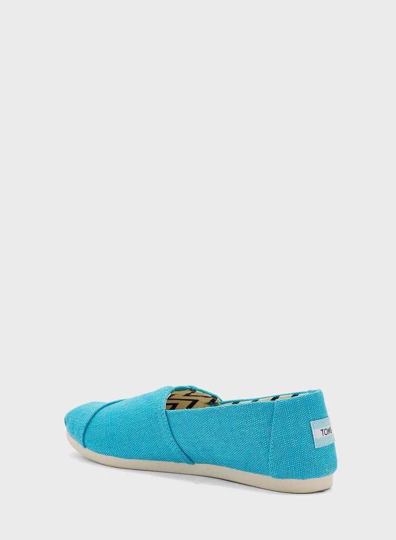 TOMS Alpargata Flats Slip Ons