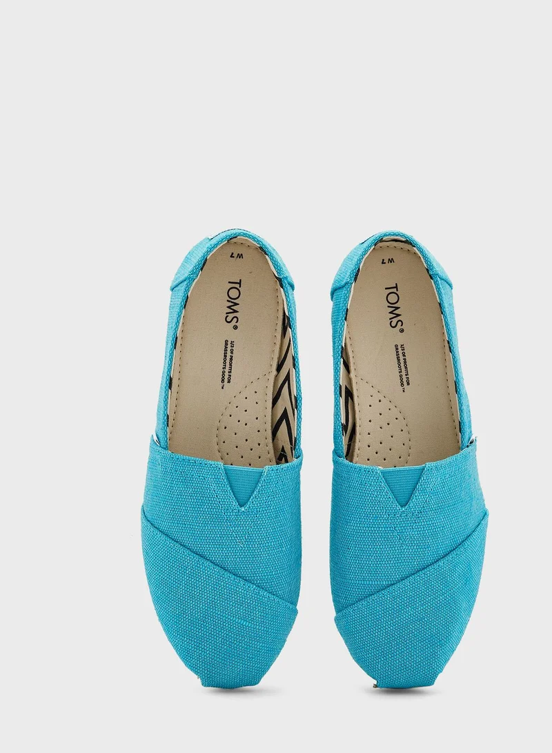 TOMS Alpargata Flats Slip Ons
